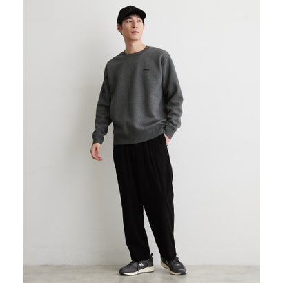 ザ ショップ ティーケー(メンズ) THE SHOP TK(Men) 【裏起毛／洗濯機OK】ワンポイントスウェット （オフホワイト(003)）｜詳細画像