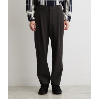 ザ ショップ ティーケー(メンズ) THE SHOP TK(Men) 【裏起毛／ストレッチ／洗濯機OK／ベルト要らず】セミワイドイージーパンツ WARM （チャコールグレー(014)）｜詳細画像