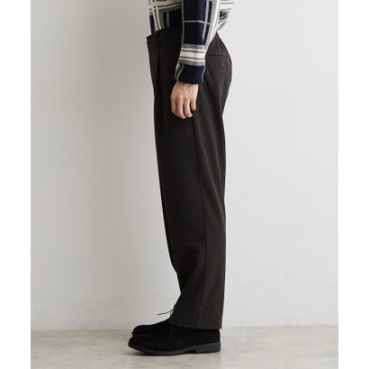 ザ ショップ ティーケー(メンズ) THE SHOP TK(Men) 【裏起毛／ストレッチ／洗濯機OK／ベルト要らず】セミワイドイージーパンツ WARM （チャコールグレー(014)）｜詳細画像