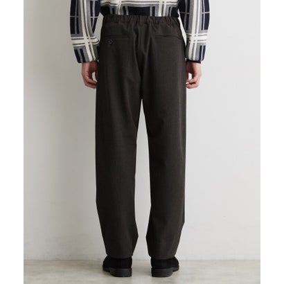 ザ ショップ ティーケー(メンズ) THE SHOP TK(Men) 【裏起毛／ストレッチ／洗濯機OK／ベルト要らず】セミワイドイージーパンツ WARM （チャコールグレー(014)）｜詳細画像
