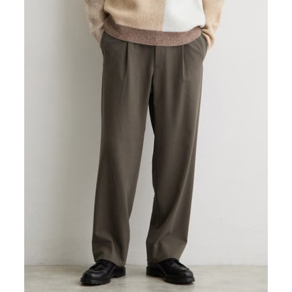 ザ ショップ ティーケー(メンズ) THE SHOP TK(Men) 【裏起毛／ストレッチ／洗濯機OK／ベルト要らず】セミワイドイージーパンツ WARM （チャコールグレー(014)）｜詳細画像
