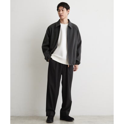 ザ ショップ ティーケー(メンズ) THE SHOP TK(Men) 【裏起毛／ストレッチ／洗濯機OK／ベルト要らず】セミワイドイージーパンツ WARM （モカブラウン(042)）｜詳細画像