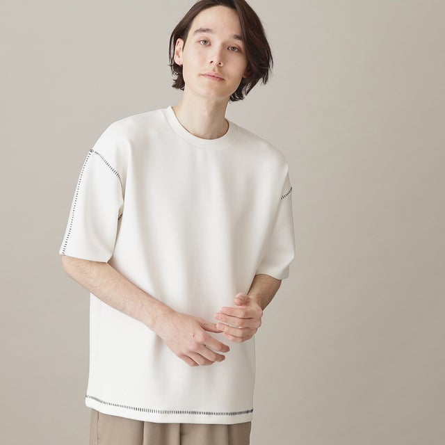 
                    ハンドステッチポンチTシャツ （オフホワイト(003)）