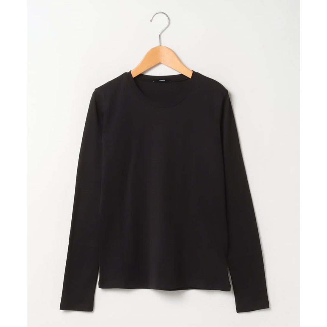セオリー Theory トップス APEX TEE PURE TINY TEE LS （ブラック