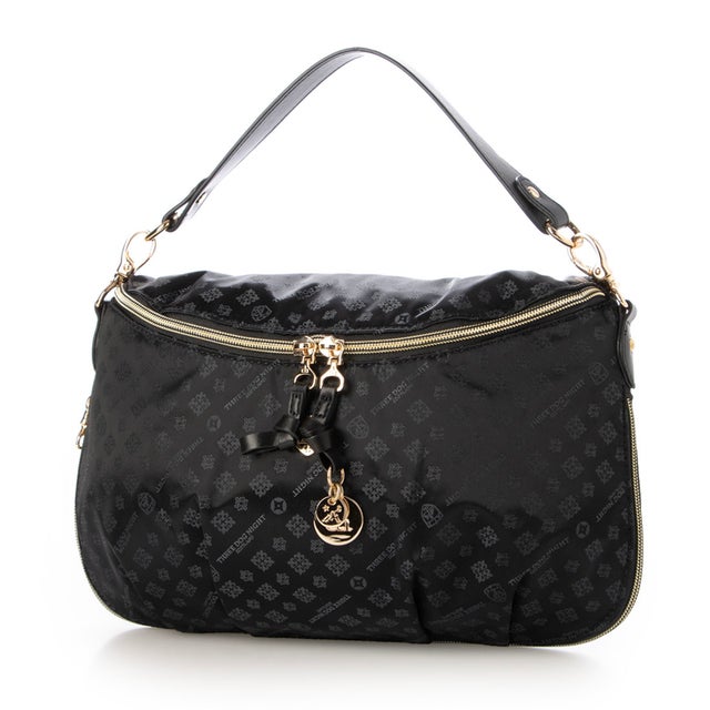 モノグラムジャガード 2WAYショルダーバッグ （BLACK）