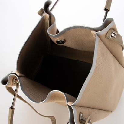 STUART Metal handle 2way Tote Bag （NAVY/SILVER）｜詳細画像