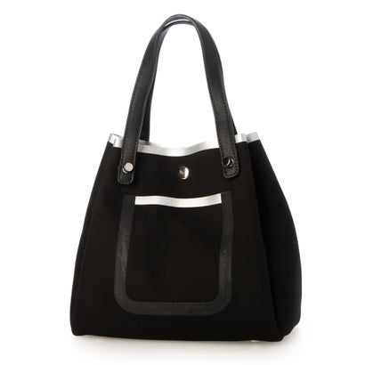 STUART Side tuck Tote Bag （BEIGE/SILVER）｜詳細画像