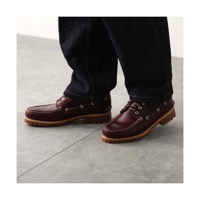 Timberland モカシンシューズ 3 Eye Classic Lug 50009 （648/BURGUNDY/バーガンディ）｜詳細画像