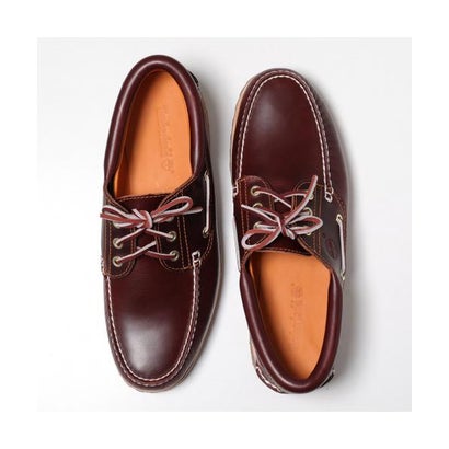 Timberland モカシンシューズ 3 Eye Classic Lug 50009 （648/BURGUNDY/バーガンディ）｜詳細画像