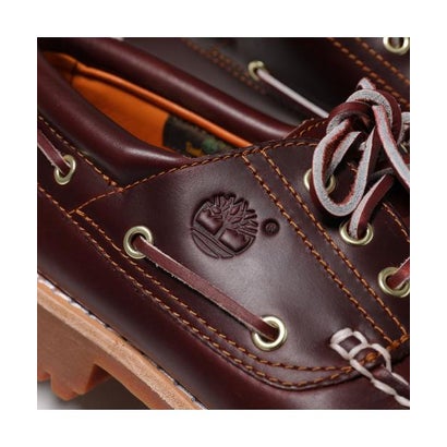 Timberland モカシンシューズ 3 Eye Classic Lug 50009 （648/BURGUNDY/バーガンディ）｜詳細画像