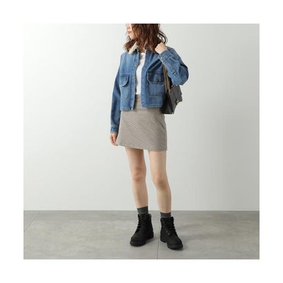 Timberland KIDS ブーツ 6 IN LACE WATERPROOF BOOT 112907 （001/BLACK-ブラック）｜詳細画像