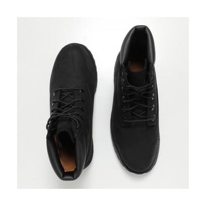 Timberland KIDS ブーツ 6 IN LACE WATERPROOF BOOT 112907 （001/BLACK-ブラック）｜詳細画像