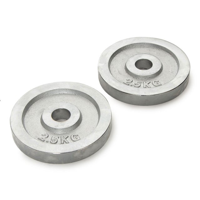 ウエイトグッズ 可変式/マッスル/ダンベル/プレート/2.5Kg/TIGORA/2個セット/ウェイト/トレーニング 4721032103 （他）