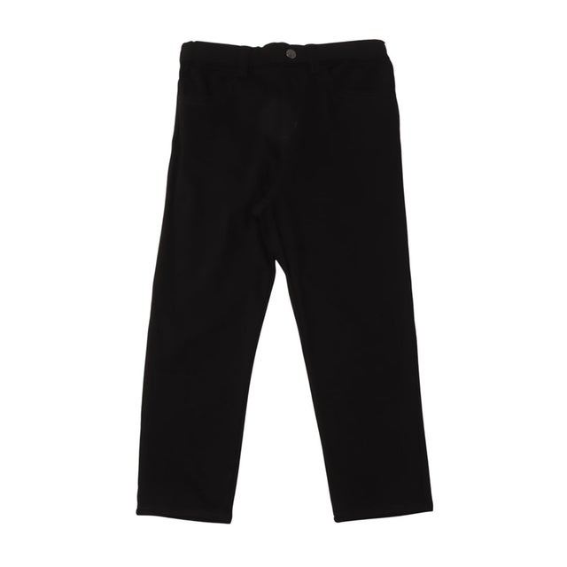 ジュニア スウェットロングパンツ らくに伸びるカラーパンツ TR-9A4505LP （ブラック）