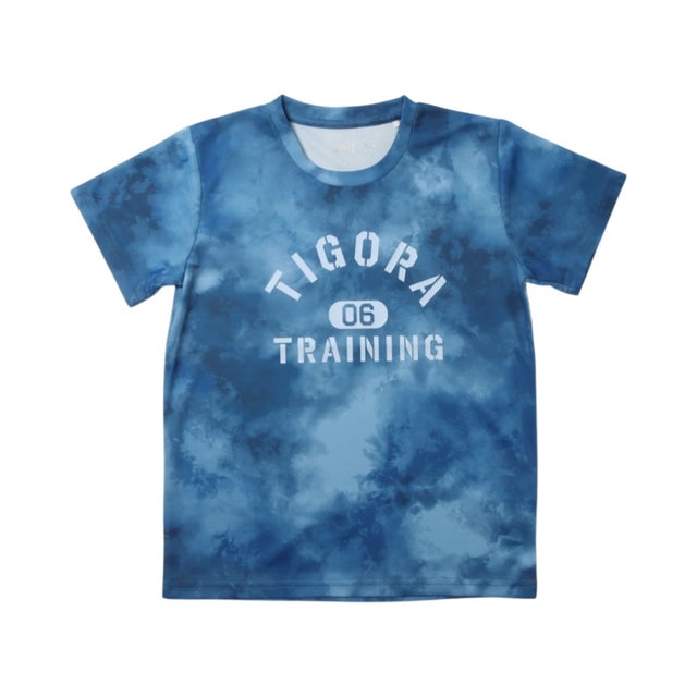 ジュニア 半袖機能Tシャツ iCOOL 遮熱UV Tシャツ TR-9A4006TS （ダークブルー）