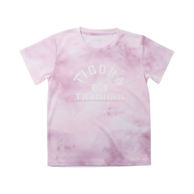 ジュニア 半袖機能Tシャツ iCOOL 遮熱UV Tシャツ TR-9A4006TS （ペールピンク）