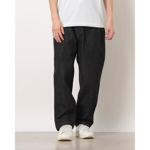 メンズ ライフスタイルロングパンツ デニムワイドパンツ CORDURA(R)使用 TR-9C1236LP （ブラック）
