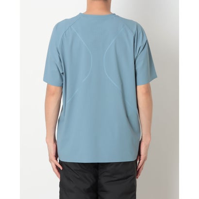 メンズ 半袖機能Tシャツ ドライユーティリティ半袖Tシャツ TR-9A1596TS6F （サックスブルー）｜詳細画像