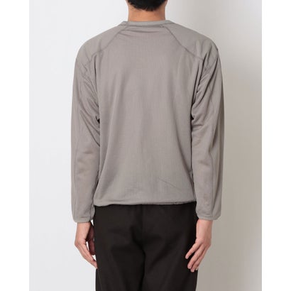 メンズ 長袖Tシャツ 保温リバーシブルロングTシャツ Octa(R)使用 TR-9C1546TJ （ベージュ）｜詳細画像