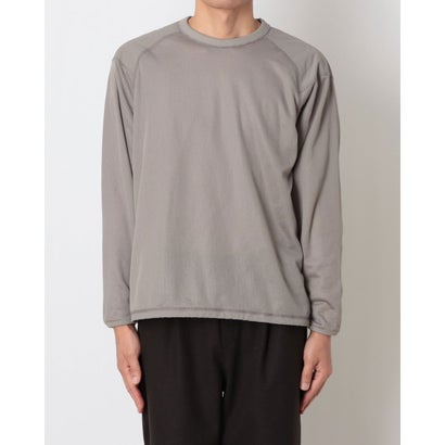 メンズ 長袖Tシャツ 保温リバーシブルロングTシャツ Octa(R)使用 TR-9C1546TJ （ベージュ）｜詳細画像