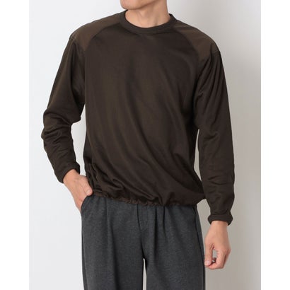 メンズ 長袖Tシャツ 保温リバーシブルロングTシャツ Octa(R)使用 TR-9C1546TJ （ブラウン）｜詳細画像