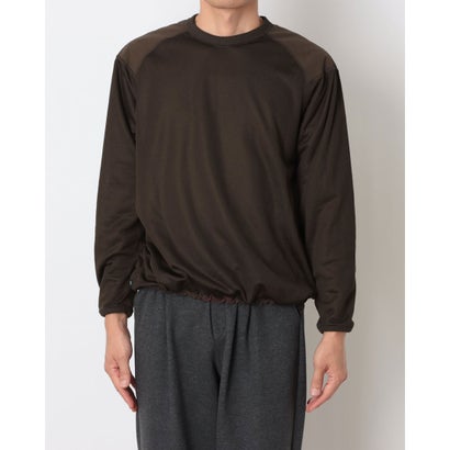 メンズ 長袖Tシャツ 保温リバーシブルロングTシャツ Octa(R)使用 TR-9C1546TJ （ブラウン）｜詳細画像