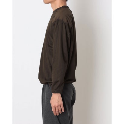 メンズ 長袖Tシャツ 保温リバーシブルロングTシャツ Octa(R)使用 TR-9C1546TJ （ブラウン）｜詳細画像