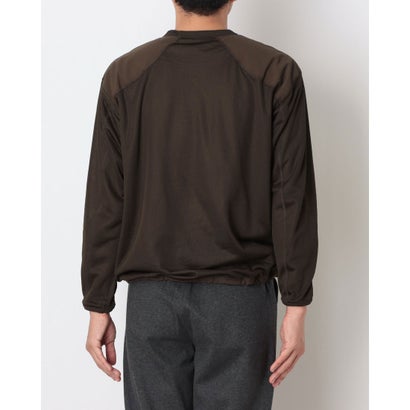 メンズ 長袖Tシャツ 保温リバーシブルロングTシャツ Octa(R)使用 TR-9C1546TJ （ブラウン）｜詳細画像