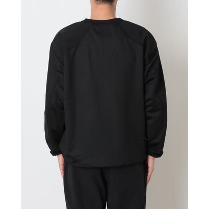 メンズ 長袖Tシャツ 保温リバーシブルロングTシャツ Octa(R)使用 TR-9C1546TJ （ブラック）｜詳細画像