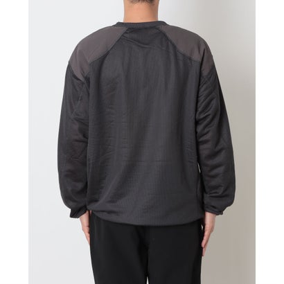 メンズ 長袖Tシャツ 保温リバーシブルロングTシャツ Octa(R)使用 TR-9C1546TJ （グレー）｜詳細画像