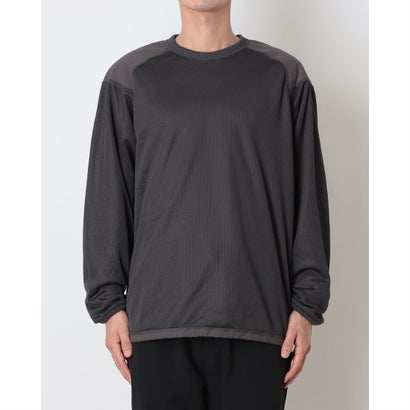 メンズ 長袖Tシャツ 保温リバーシブルロングTシャツ Octa(R)使用 TR-9C1546TJ （グレー）｜詳細画像