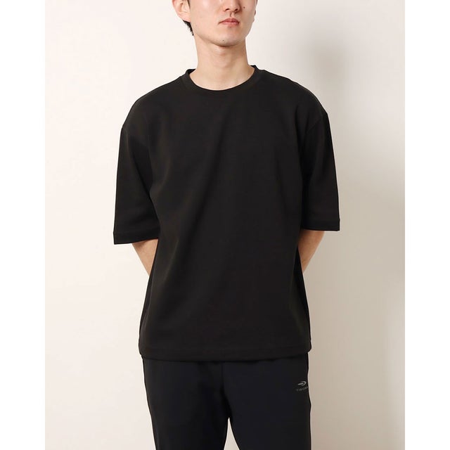 
                    メンズ 半袖Tシャツ SMARTハイブリッドクールクルーネックTシャツ TR-9C1202TS （ブラック）