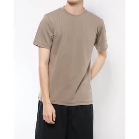 メンズ 半袖機能Tシャツ SMART デュアルファイン汗ジミ防止T シャツ TR-9C1382TS （ベージュ）