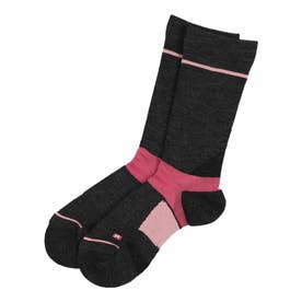 トレッキング ソックス ウールサポートソックス レギュラー丈 （BLACK）