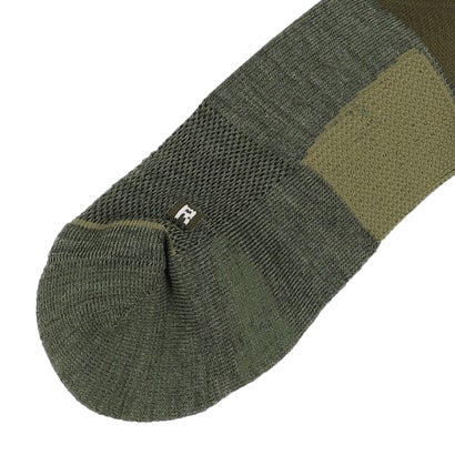 トレッキング ソックス ウールサポートソックス ショート丈 （KHAKI）｜詳細画像