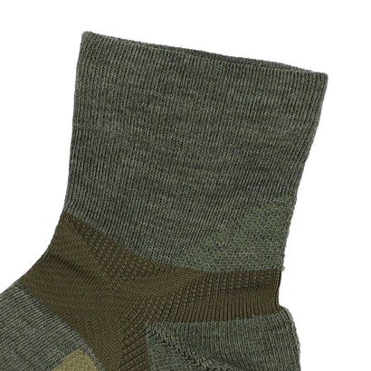 トレッキング ソックス ウールサポートソックス ショート丈 （KHAKI）｜詳細画像