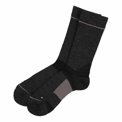 トレッキング ソックス ウールサポートソックス レギュラー丈 （BLACK）｜詳細画像