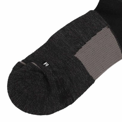 ティゴラ TIGORA トレッキング ソックス ウールサポートソックス ショート丈 （BLACK）｜詳細画像