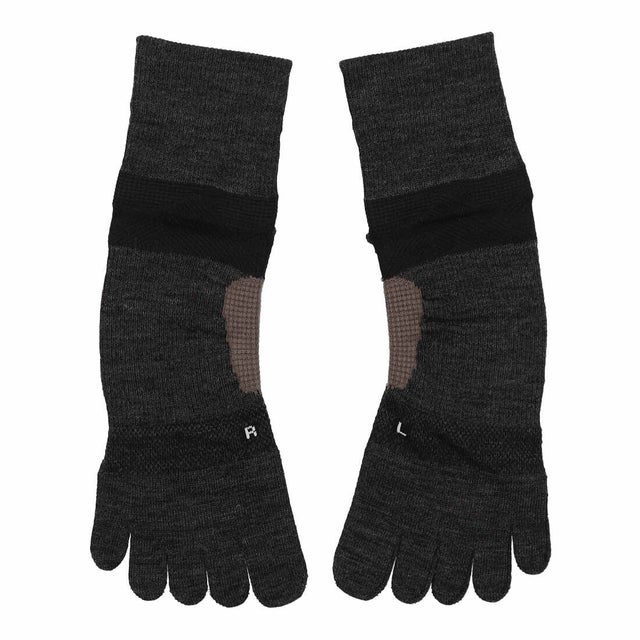 トレッキング ソックス ウールサポート5本指ソックス （BLACK）