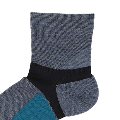 トレッキング ソックス ウールサポートソックス ショート丈 （NAVY）｜詳細画像