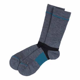 トレッキング ソックス ウールサポートソックス レギュラー丈 （NAVY）