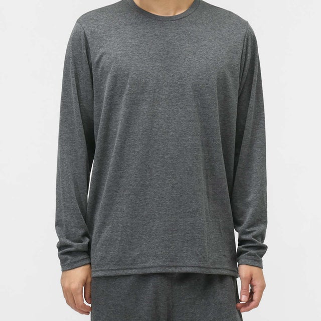 長袖インナーシャツ TIGORASLEEP長袖Tシャツ_一般医療機器 （ダークグレー）