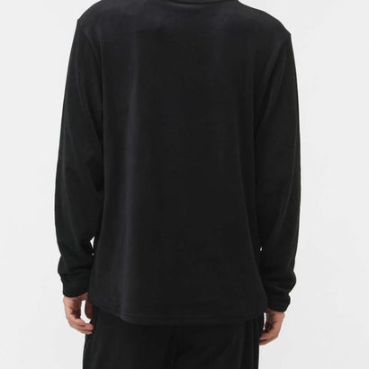 長袖インナーシャツ TIGORASLEEP 長袖Tシャツ ベロア素材_一般医療機器 （ブラック）｜詳細画像