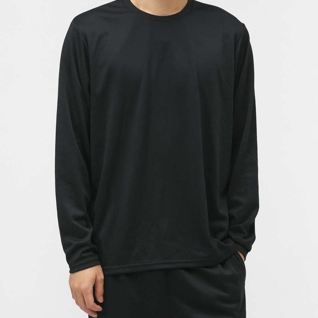 長袖インナーシャツ TIGORASLEEP長袖Tシャツ_一般医療機器 （ブラック）