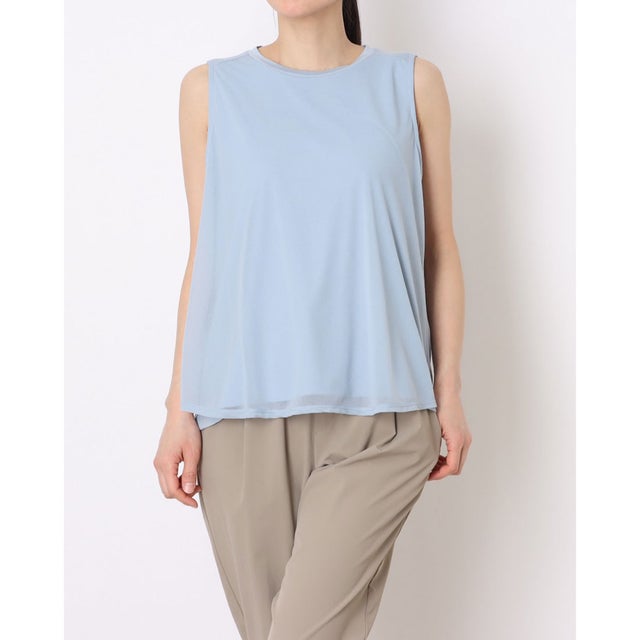 レディース フィットネス タンクトップ シアーノースリーブTシャツ TR-3F2326TS （SX）