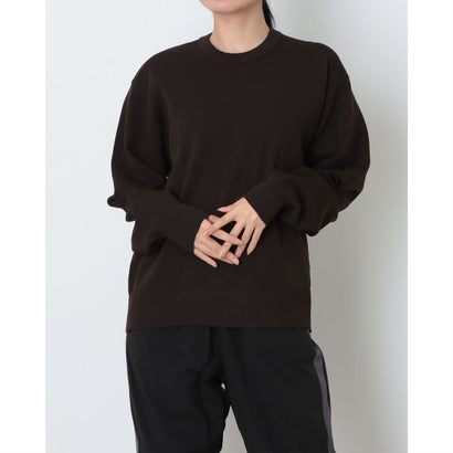 ライフスタイル ウェア ウォッシャブルニットクルーネックセーター （BROWN）｜詳細画像