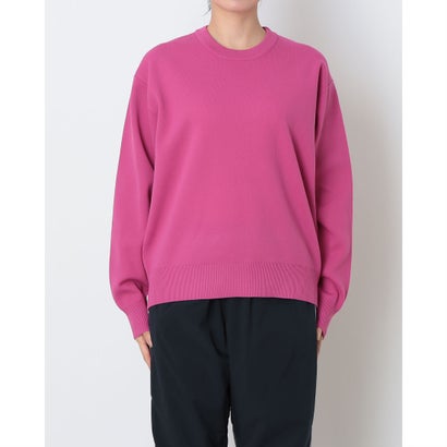 ライフスタイル ウェア ウォッシャブルニットクルーネックセーター （PINK）｜詳細画像