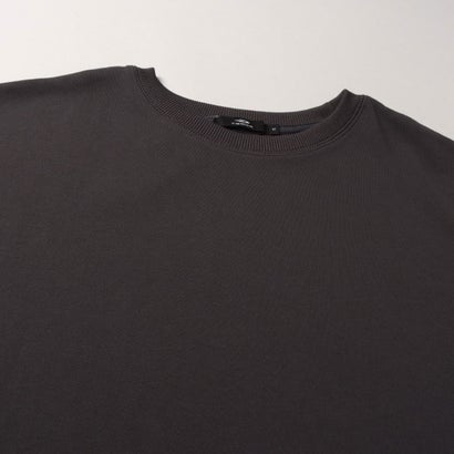ティゴラ TIGORA スウェットトレーナー 薄手スウェットレイヤードロングTシャツ （GREY）｜詳細画像