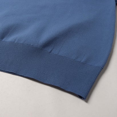 ライフスタイル ウェア ウォッシャブルニットクルーネックセーター （BLUE）｜詳細画像
