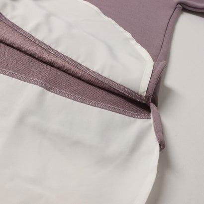ティゴラ TIGORA スウェットトレーナー 薄手スウェットレイヤードロングTシャツ （PURPLE）｜詳細画像